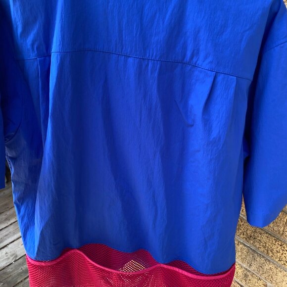 Nike ACG Short Sleeve Shirt Jacket Game Royal/Sport Fuchsia Medium - Picture 4 of 6